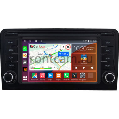 Audi A3 (8P) 2003-2013 (красная подсветка клавиш) Canbox H-Line 4479-RP-0945-523 на Android 10 (4G-SIM, 8/128, DSP, QLed)