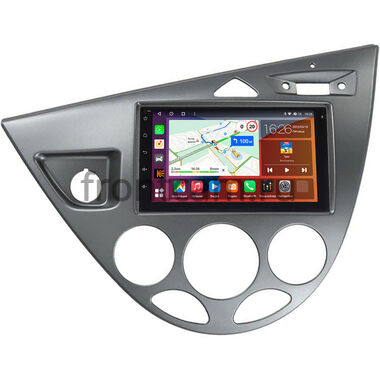 Ford Focus 1998-2005 (серебро) Canbox H-Line 4617-RP-11-549-239 на Android 10 (4G-SIM, 4/64, DSP, QLed)