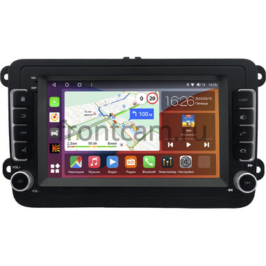 Volkswagen Amarok, Caddy, Golf, Passat, Polo Canbox H-Line 4478-RP-2055-493 на Android 10 (4G-SIM, 6/128, DSP, QLed)