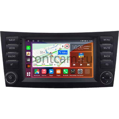 Mercedes-Benz E (w211), CLS (c219) 2004-2010 (оранжевая подсветка клавиш) Canbox H-Line 4478-RP-2158-501 на Android 10 (4G-SIM, 6/128, DSP, QLed)