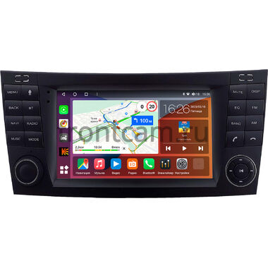 Mercedes-Benz E (w211), CLS (c219) 2004-2010 (оранжевая подсветка клавиш) Canbox H-Line 4479-RP-2159-504 на Android 10 (4G-SIM, 8/128, DSP, QLed)