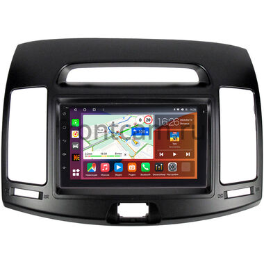 Hyundai Elantra 4 (HD) 2006-2011 (черная) Canbox H-Line 4477-RP-HDHD-30 на Android 10 (4G-SIM, 4/32, DSP, QLed)