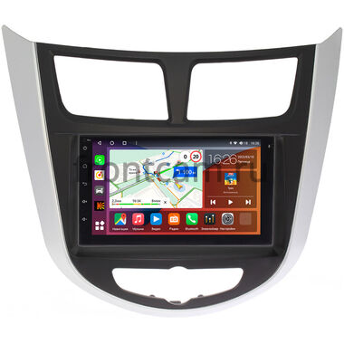 Hyundai Solaris, Accent 4 2010-2019 Canbox H-Line 4477-RP-HDSL-19 на Android 10 (4G-SIM, 4/32, DSP, QLed)