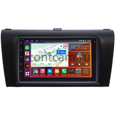 Mazda 3 (BK), Axela 2003-2009 (черная, глядкая) Canbox H-Line 4477-RP-MZ3D-116 на Android 10 (4G-SIM, 4/32, DSP, QLed)