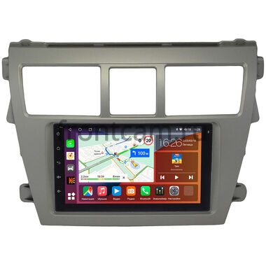 Toyota Belta 2005-2012 Canbox H-Line 4617-RP-TYBL-129 на Android 10 (4G-SIM, 4/64, DSP, QLed)