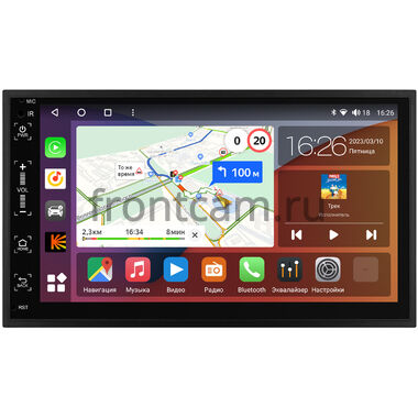 Honda Edix 2004-2009 7 дюймов Canbox H-Line 5512 на Android 10 (4G-SIM, 4/32, DSP, IPS)