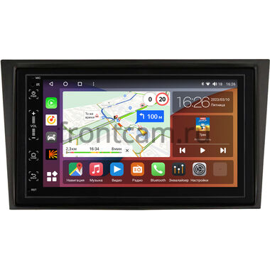 Opel Antara 2006-2017 (черная, с ребром) Canbox H-Line 6513-RP-11-028-213 на Android 14 (4G-SIM, 4/64, DSP, IPS)