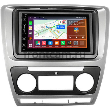 Skoda Octavia A5 2004-2013 (серая) (с климат-контролем) Canbox H-Line 6515-RP-11-258-470 на Android 14 (4G-SIM, 8/128, DSP, IPS)