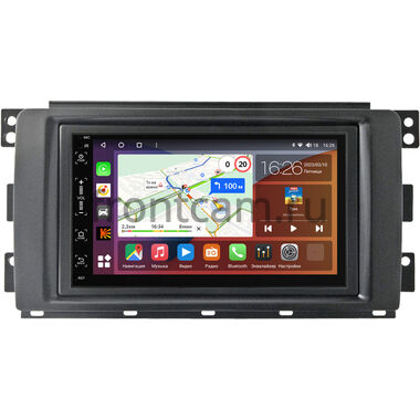 Smart Forfour 2004-2006, Fortwo 2 2007-2011 Canbox H-Line 5513-RP-11-260-198 на Android 10 (4G-SIM, 4/64, DSP, IPS)