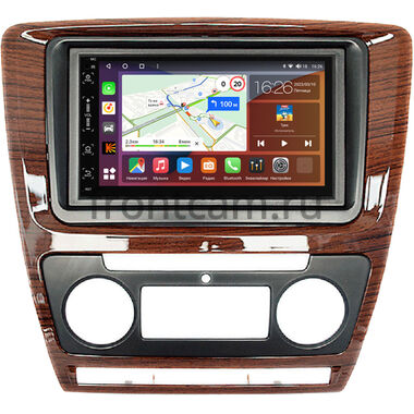Skoda Octavia A5 2004-2013 (под дерево) Canbox H-Line 6515-RP-11-352-396 на Android 14 (4G-SIM, 8/128, DSP, IPS)