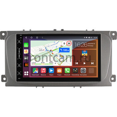 Ford Focus 2, C-MAX, Mondeo 4, S-MAX, Galaxy 2, Tourneo Connect 2006-2015 Canbox H-Line 5512-RP-FRCMD-54 на Android 10 (4G-SIM, 4/32, DSP, IPS)