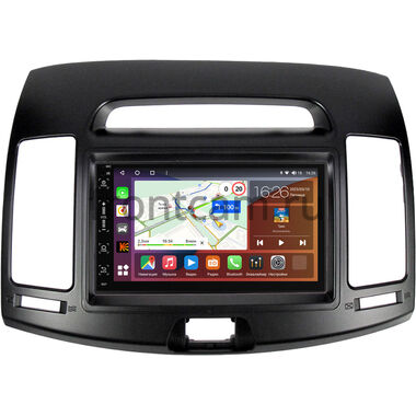 Hyundai Elantra 4 (HD) 2006-2011 (черная) Canbox H-Line 5512-RP-HDHD-30 на Android 10 (4G-SIM, 4/32, DSP, IPS)