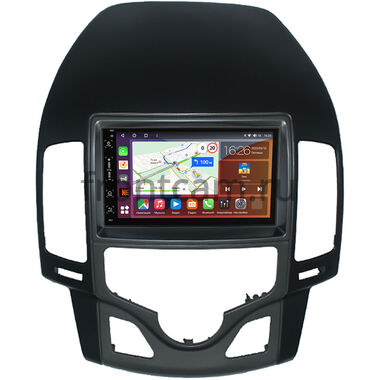 Hyundai i30 I 2007-2012 (с климат контролем) Canbox H-Line 6515-RP-HDI3A-195 на Android 14 (4G-SIM, 8/128, DSP, IPS)