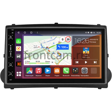Hyundai Grand Starex, H1 2 2007-2015 (черная) Canbox H-Line 5512-RP-HDSTB-164 на Android 10 (4G-SIM, 4/32, DSP, IPS) (173х98)