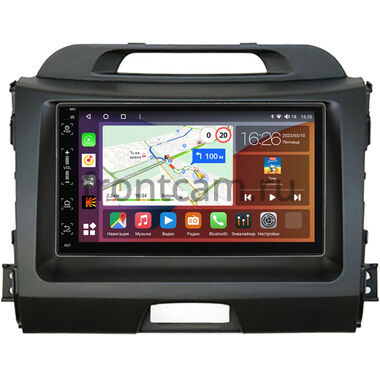Kia Sportage III 2010-2016 Canbox H-Line 6515-RP-KISGB-52 на Android 14 (4G-SIM, 8/128, DSP, IPS)