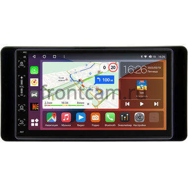 Mitsubishi ASX, Lancer 10, Outlander 3, Montero Sport 3, Pajero Sport 2, Pajero Sport 3, L200 5, Pajero 4, Delica D:5 2009-2024 Canbox H-Line 5512-RP-MMUNB-169 на Android 10 (4G-SIM, 4/32, DSP, IPS) (173х98)