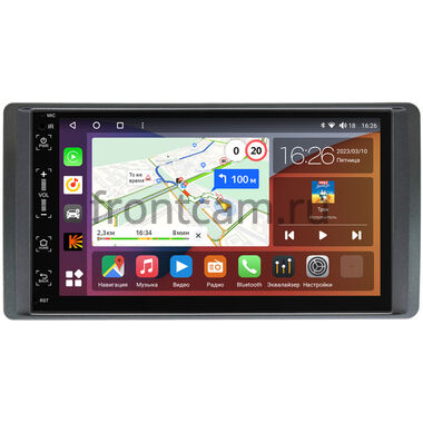 УАЗ Патриот (UAZ Patriot), Профи 2012-2026 (серая) Canbox H-Line 5513-RP-UZPT-66 на Android 10 (4G-SIM, 4/64, DSP, IPS) (173х98)