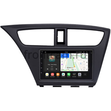 Honda Civic 9 5D 2011-2015 (левый руль, хэтчбэк) Canbox H-Line 5617-RP-11-267-255 на Android 14 (4G-SIM, 4/64, DSP, QLed)