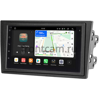 Opel Tigra B 2004-2009 (черная, без ребра) Canbox H-Line 5617-RP-11-791-383 на Android 14 (4G-SIM, 4/64, DSP, QLed)