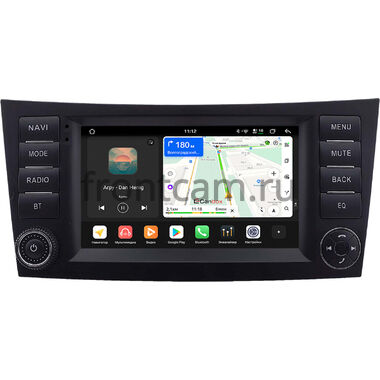 Mercedes-Benz E (w211), CLS (c219) 2004-2010 (оранжевая подсветка клавиш) Canbox PRO-Line 7920-RP-2158-501 на Android 13 (4G-SIM, 6/128, DSP, QLed)