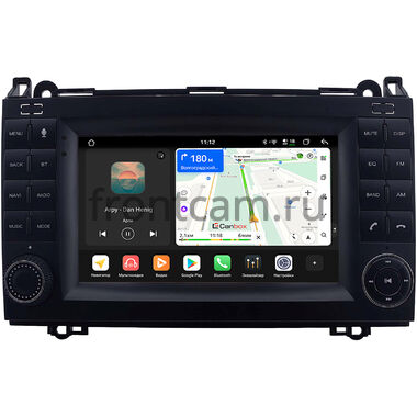 Mercedes A-klasse (W169), B-klasse (W245), Vito 2 (W639), Vito 3 (W447), Viano (W639) 2006-2018 (Вид 2, оранжевая подсветка клавиш) Canbox PRO-Line 7920-RP-6500-503 на Android 13 (4G-SIM, 6/128, DSP, QLed)
