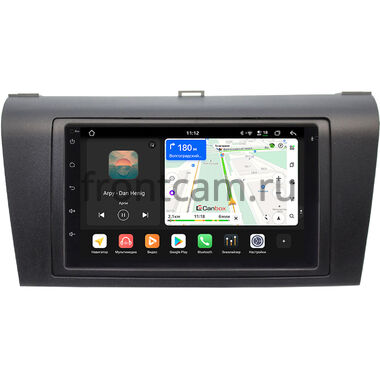 Mazda 3 (BK), Axela 2003-2009 (черная, текстурная) Canbox PRO-Line 7920-RP-MZ3D2-352 на Android 13 (4G-SIM, 6/128, DSP, QLed)