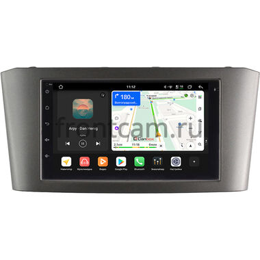 Toyota Avensis 2 2003-2009 Canbox H-Line 5617-RP-TYAV25Xc-09 на Android 14 (4G-SIM, 4/64, DSP, QLed)