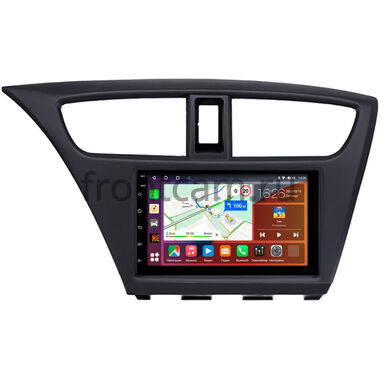 Honda Civic 9 5D 2011-2015 (левый руль, хэтчбэк) Canbox EVO 5822-RP-11-267-255 на Android 14 (4G-SIM, 8/256, DSP, QLed, AI, 360)