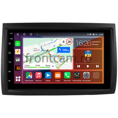 Fiat Ducato 3 2006-2022 (для авто без оригинальной магнитолы) Canbox EVO 5822-RP-11-354-70 на Android 14 (4G-SIM, 8/256, DSP, QLed, AI, 360)