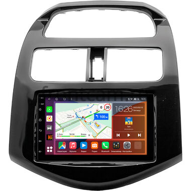 Chevrolet Spark 3 (M300) 2009-2024 (глянец) Canbox EVO 5820-RP-11-542-209 на Android 14 (4G-SIM, 4/64, DSP, QLed, AI, 360)