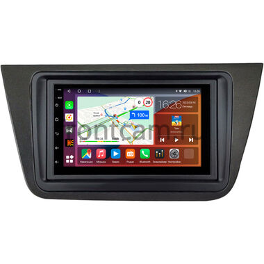 Seat Altea 2004-2015 (черная) Canbox EVO 5821-RP-11-582-389 на Android 14 (4G-SIM, 6/128, DSP, QLed, AI, 360)
