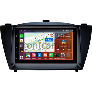 Hyundai ix35, Tucson II 2011-2015 Canbox EVO 5822-RP-HDI35-32 на Android 14 (4G-SIM, 8/256, DSP, QLed, AI, 360)