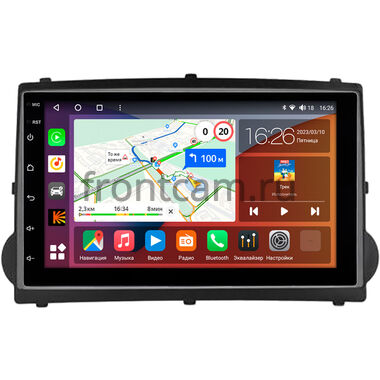 Hyundai Grand Starex, H1 2 2007-2015 (черная) Canbox EVO 5822-RP-HDSTB-164 на Android 14 (4G-SIM, 8/256, DSP, QLed, AI, 360) (173х98)