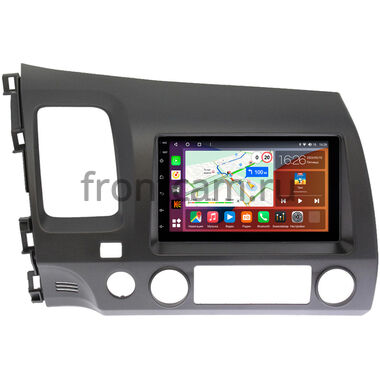 Honda Civic 8 4D 2005-2012 (левый руль, седан) Canbox EVO 5822-RP-HNCV52-60 на Android 14 (4G-SIM, 8/256, DSP, QLed, AI, 360)