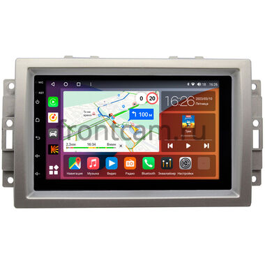 Chrysler 300C 2004-2007 (серебро) Canbox EVO 5821-RP-JPUN09S-83 на Android 14 (4G-SIM, 6/128, DSP, QLed, AI, 360)