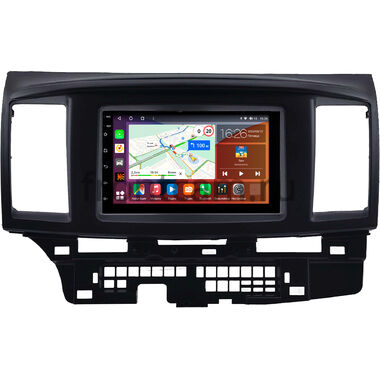 Mitsubishi Lancer X 2007-2018 Canbox EVO 5820-RP-MMLNB-49 на Android 14 (4G-SIM, 4/64, DSP, QLed, AI, 360)