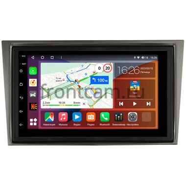 Opel Corsa D 2006-2014 (серая, с ребром) Canbox EVO 5821-RP-OPVTD-212 на Android 14 (4G-SIM, 6/128, DSP, QLed, AI, 360)