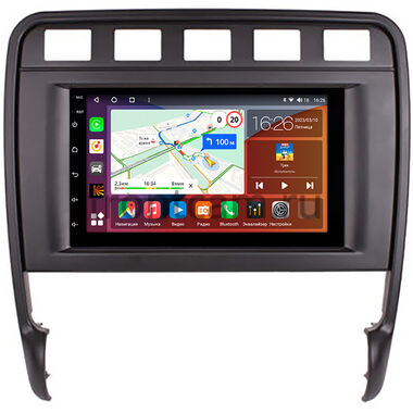 Porsche Cayenne (955) 2002-2007, Cayenne (957) 2007-2010 Canbox EVO 5821-RP-PRCN-182 на Android 14 (4G-SIM, 6/128, DSP, QLed, AI, 360) (173х98)