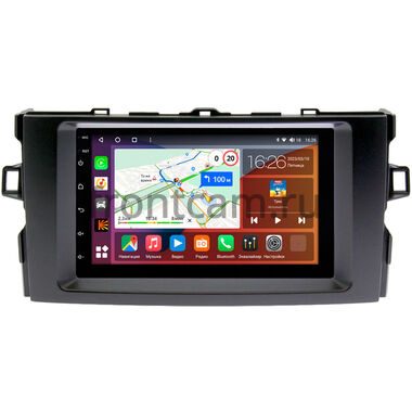 Toyota Auris 2006-2012 Canbox EVO 5821-RP-TYAU15XB-176 на Android 14 (4G-SIM, 6/128, DSP, QLed, AI, 360) (173х98)