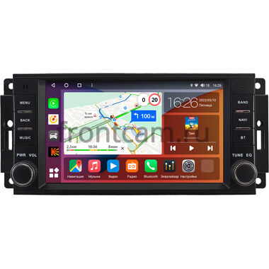 Chrysler 300C, Sebring 3, Town Country 5, Grand Voyager 5 2011-2016 Canbox H-Line 7205 6/128 на Android 10 (4G-SIM, DSP, IPS)