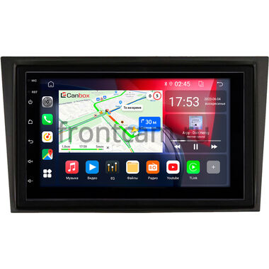 Opel Astra H 2004-2014, Astra GTC H 2004-2011 (черная, с ребром) Canbox GT056-RP-11-028-213 на Android 10 (2/32, DSP, IPS, Carplay) С крутилкой