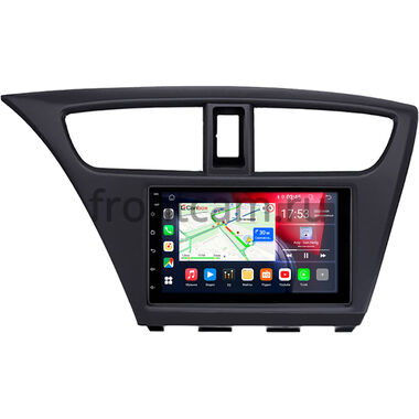 Honda Civic 9 5D 2011-2015 (левый руль, хэтчбэк) Canbox 2/32 на Android 10 (GT5510-RP-11-267-255)