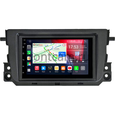 Smart Fortwo 2 2011-2015 Canbox GT056-RP-11-358-405 на Android 10 (2/32, DSP, IPS, Carplay) С крутилкой
