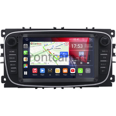 Ford Focus 2, C-MAX, Mondeo 4, S-MAX, Galaxy 2, Tourneo Connect 2006-2015 (черный) Canbox 2/32 на Android 10 (GT7-RP-2054-492) (IPS, DSP, CarPlay)