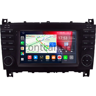 Mercedes-Benz C (w203), CLC, G (w463) 2004-2012 (оранжевая подсветка клавиш) Canbox 4/64 на Android 10 (GTR7-RP-2119-502) (IPS, DSP, CarPlay)