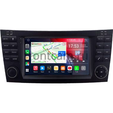 Mercedes-Benz E (w211), CLS (c219) 2004-2010 (оранжевая подсветка клавиш) Canbox 2/32 на Android 10 (GT7-RP-2159-504) (IPS, DSP, CarPlay)