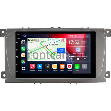 Ford Focus 2, C-MAX, Mondeo 4, S-MAX, Galaxy 2, Tourneo Connect 2006-2015 Canbox 1.5/32 на Android 10 (RS7-RP-FRCMD-54) (IPS, DSP, CarPlay)