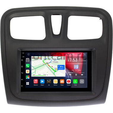 Dacia Sandero 2 (Stepway) 2012-2016 Canbox 2/32 на Android 10 (GT7-RP-RLSS-154) (IPS, DSP, CarPlay)
