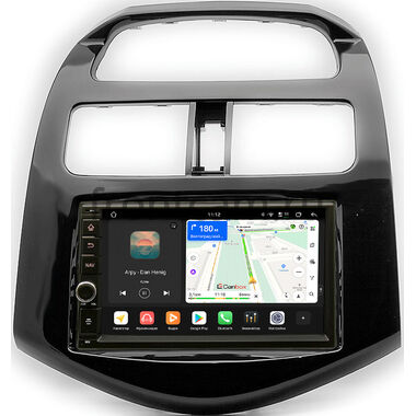Chevrolet Spark 3 (M300) 2009-2024 (глянец) Canbox H-Line 6605-RP-11-542-209 на Android 14 (4G-SIM, 8/128, DSP, IPS) С крутилкой