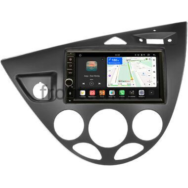 Ford Focus 1998-2005 (черная) Canbox H-Line 6605-RP-11-548-238 на Android 14 (4G-SIM, 8/128, DSP, IPS) С крутилкой